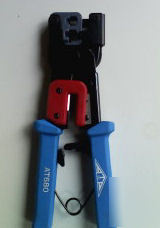 Multi-function telephone crimper tool rj-11 & rj-45