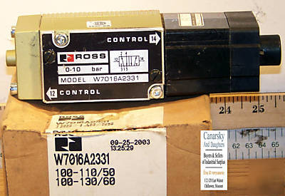 New 1 ross W7016A2331 pnuematic solenoid valve 