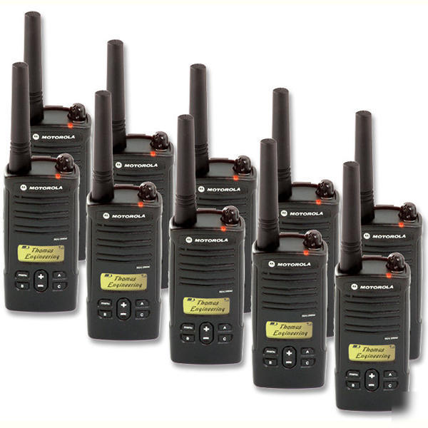 New motorola business /2 way walkie talkie radios lot 