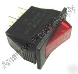 New spst rocker switch, arcade, electronics, game 