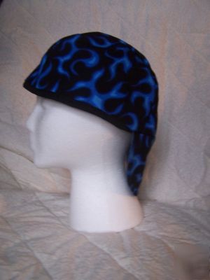 Real welding cap ,welders cap,blue flames