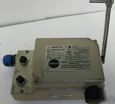 Samson electropneumatic positioner type 4763-3012003111