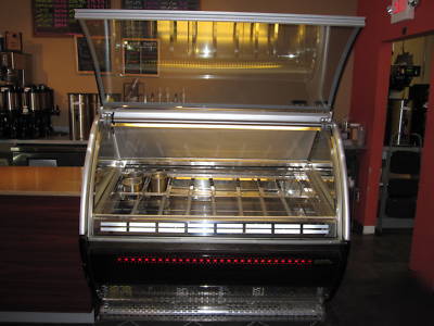 Sevel gelato display case