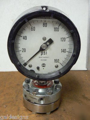 U.s.gauge 150026 solfrunt 160 psi liquid filled+sb seal