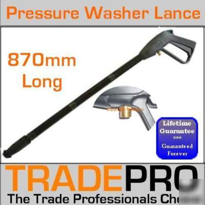 Jet wash pressure power spray lance gun washer