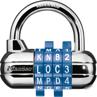 Master lock resettable combination lock - model# 1534D