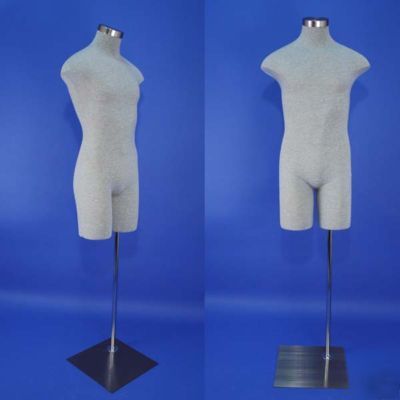 New brand gray dress form male mannequin M01-gÂ 