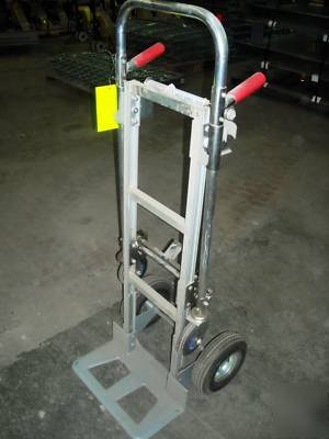 New convertible hand truck aluminum two wheel dolly 