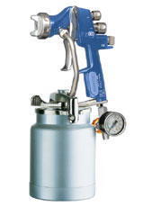 New hvlp spray gun with camlock 1.7MM walcom fz geo 