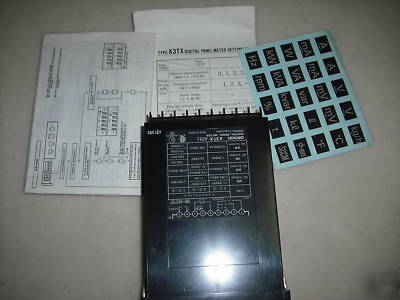 New omron K3TX-AD11 intelligent signal panel meter * 