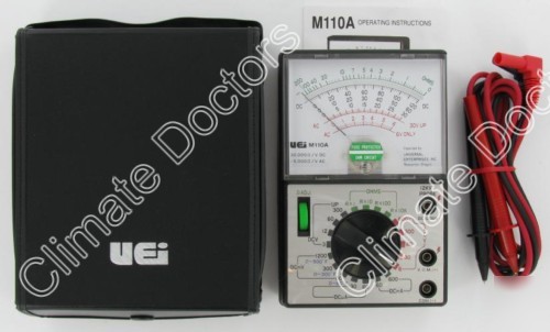 New uei M110A analog multimeter hvac 