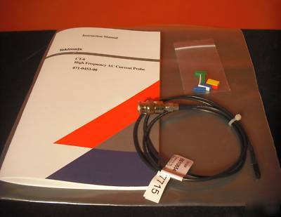 Tektronix ct-6 high frequency ac current probe