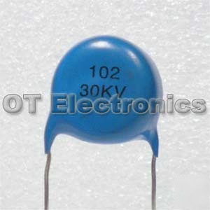 30KV 1000PF high voltage ceramic disc capacitor Y5T