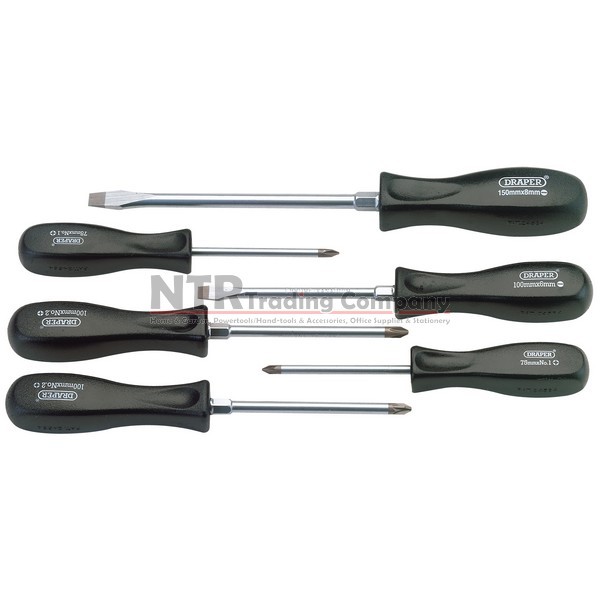 6 pc mechanics 939 mixed screwdriver set