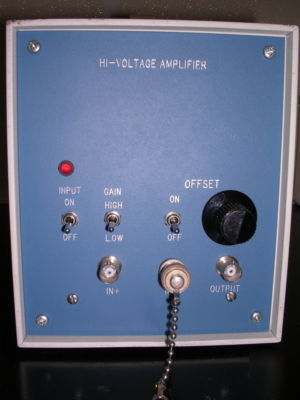 Apex high voltage amplifier