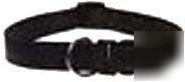 Aspen pet 1IN nylon black adj collar