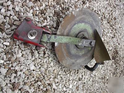 Farmall ~ 1-F194 moldboard plow fast hitch with colter