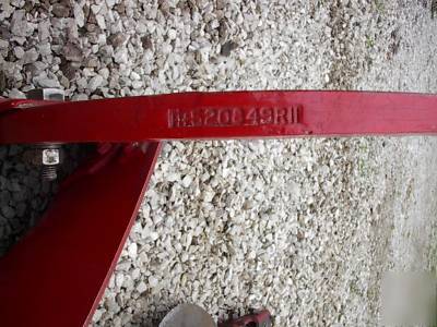 Farmall ~ 1-F194 moldboard plow fast hitch with colter