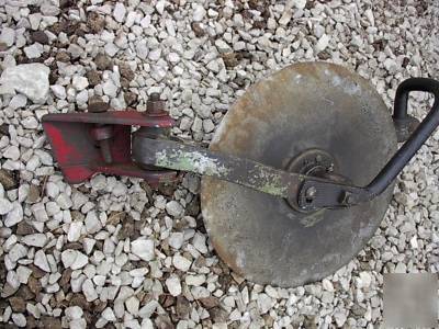 Farmall ~ 1-F194 moldboard plow fast hitch with colter