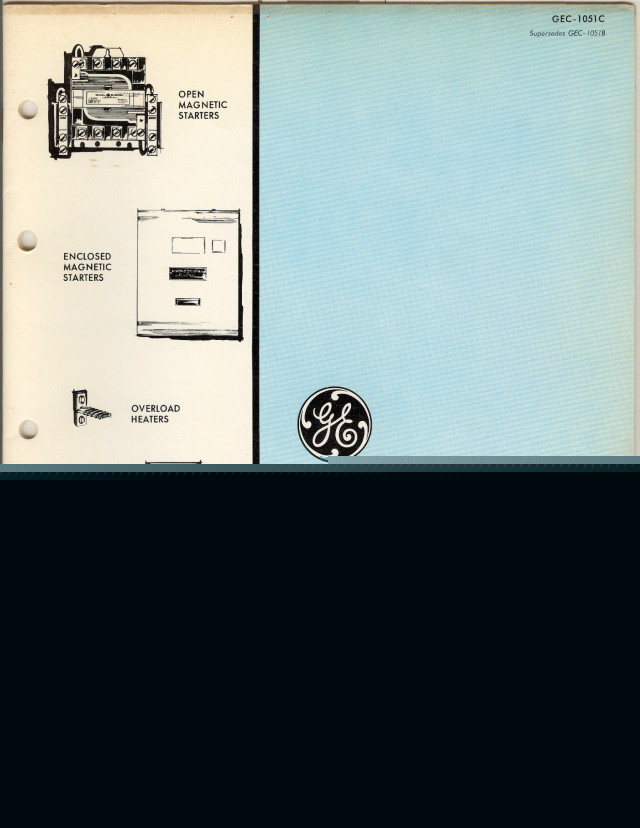 Ge horsepower selection tables motor control manual 60S