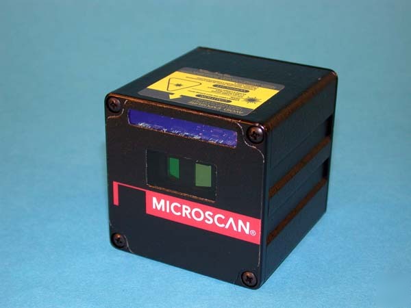 Microscan ms-520 fixed-mount scanner w. warranty 