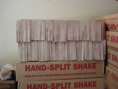 Nailite hand-split shake vinyl siding in cedar 17 boxes