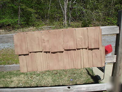 Nailite hand-split shake vinyl siding in cedar 17 boxes