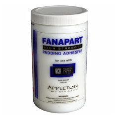 Ncr fanapart padding adhesive highstrength 1 qt bottle