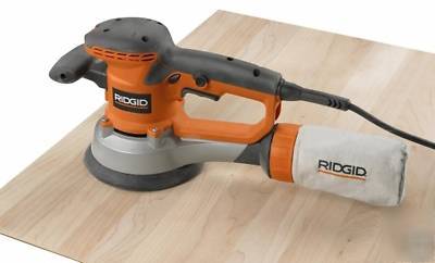 Ridgid 6-inch variable-speed orbit sander dual orbit