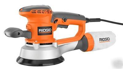 Ridgid 6-inch variable-speed orbit sander dual orbit