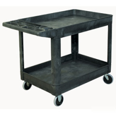 Rubbermaid 2 shelve utility cart 55 x 25 x 33