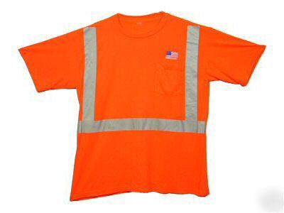 Safety vest ansi class 2 shirts mesh small