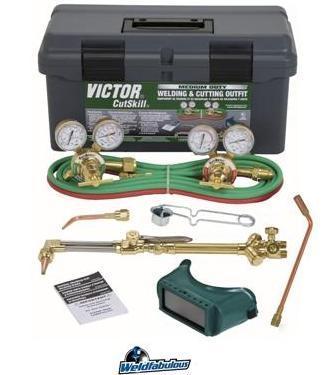 Victor cutskill welding & cutting outfit 0384-2503 med