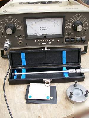  mitutoyo surf test -3 surface measurement machine