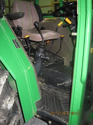 2000 john deere jd 5510 mfwd 4WD cab loader 941 hours