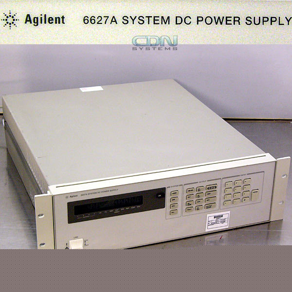 Agilent 6627A 4-output system dc power supply w/ hp-ib