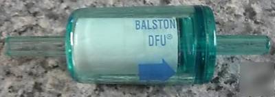 Balston 25 micron inline filter keep media clean 