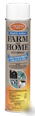 Country vet farm & home highly active fly spray works 