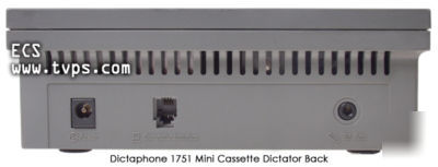 Dictaphone 1750 1751 mini cassette dictator