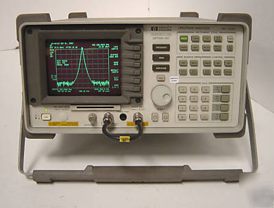 Hp 8590B/1/3/23 spectrum analyzer - 75 ohm impedance
