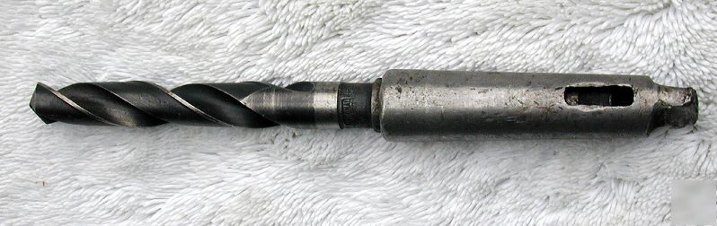 National morse taper shank high speed drill bit 41/64