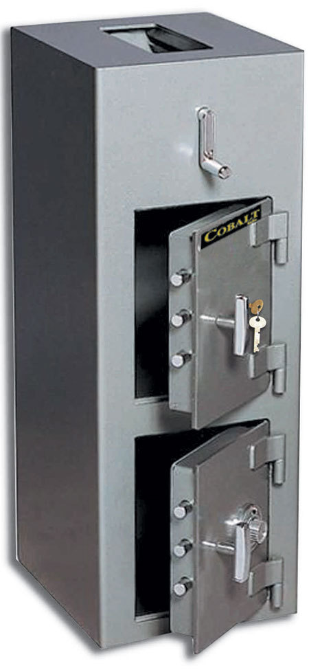 Rc-02KC drop deposit depository security safe dual door