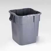 Rubbermaid brute gray square container |353600GY