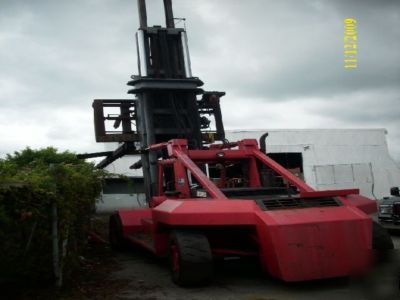 Taylor TM120 big red marina boat forklift