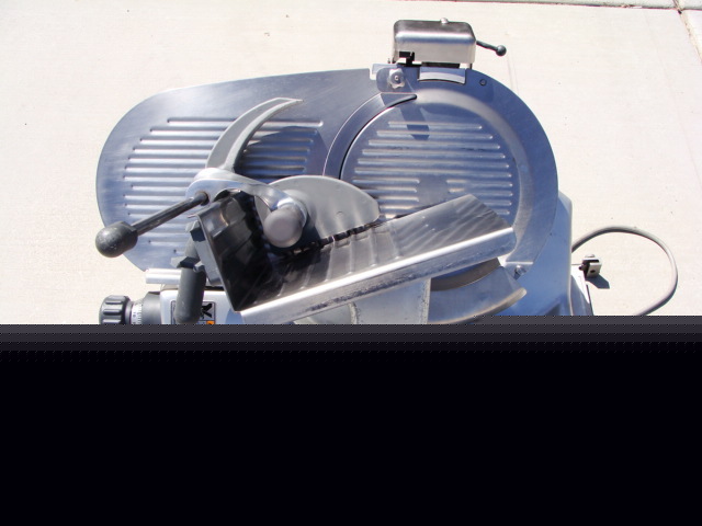 Hobart 2912 auto deli meat & cheese slicer + sharpener 