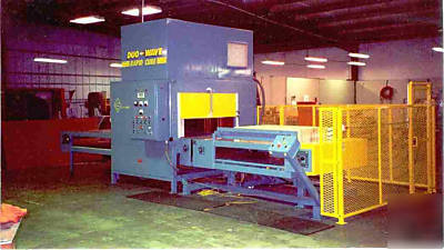 L&l machinery duo-wave rf slat bed edge gluer dw-60