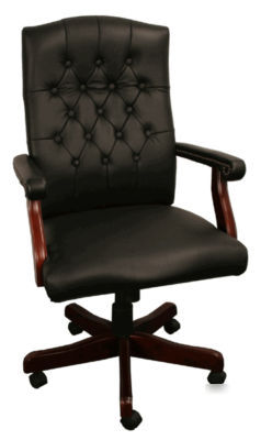 Leather executive office chair swivel free shipping