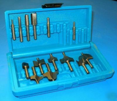 New bosch T2451 14 piece hss router bit set