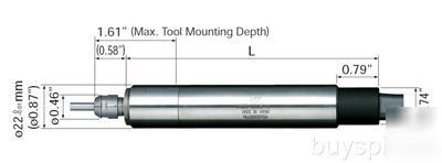 Nsk nakanishi straight air motor spindle MSS2230R 0.87