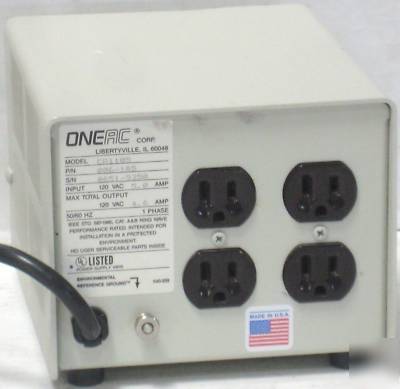 Oneac CP1105 550VA power line conditioner transformer